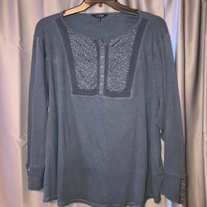Lucky Brand 2XL Long Sleeve NWOT